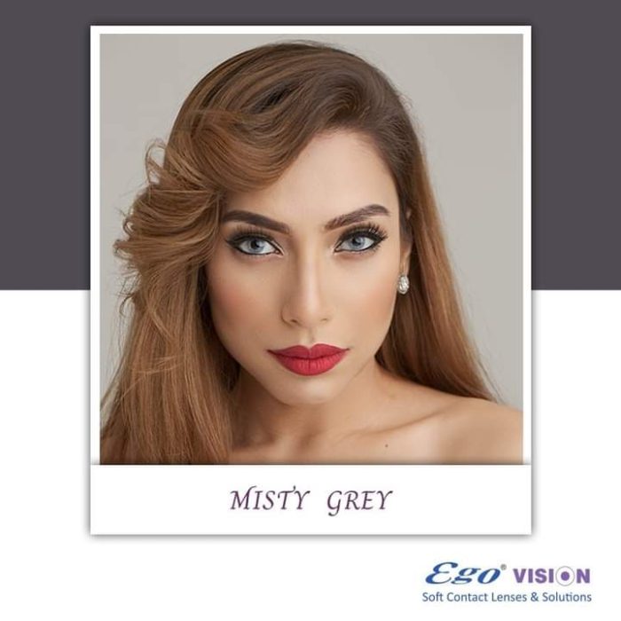 Ego Vision Misty Grey Contact Lens - Image 1
