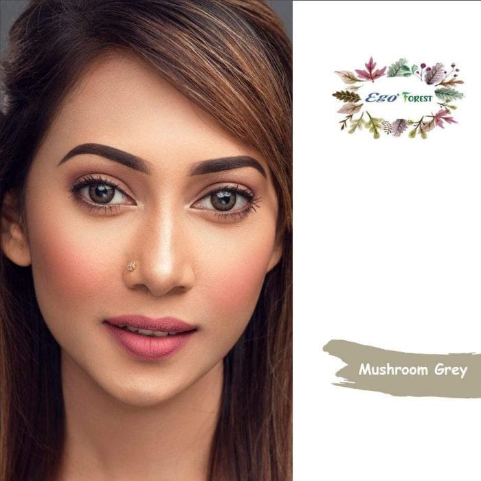 Ego Forest Mushroom Grey Contact lens - Image 1