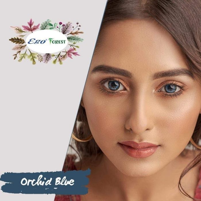 Ego Forest Orchid Blue Contact Lens - Image 1