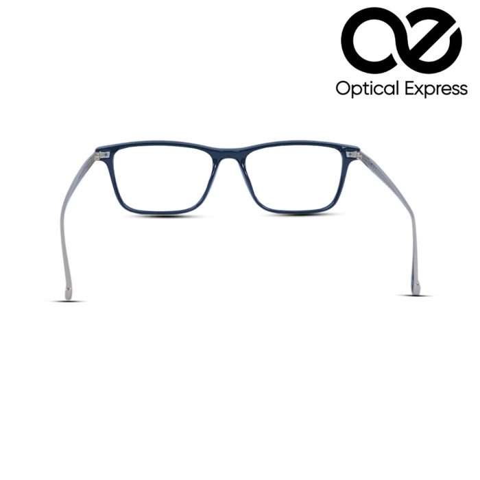 Glossy Black-Gold Eyeglasses – Model: 371017 - Image 4