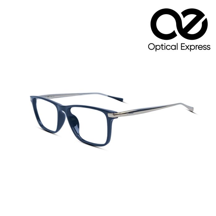 Glossy Black-Gold Eyeglasses – Model: 371017 - Image 1