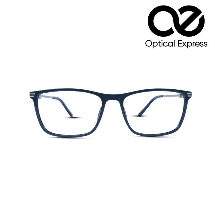 Glossy Black-Golden Eyeglasses – Model: 40152 C1 - Image 2