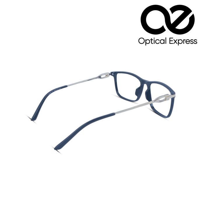 Glossy Black-Golden Eyeglasses – Model: 40152 C1 - Image 5