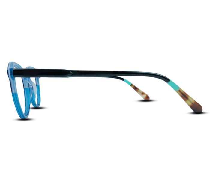 Model A2331 C6 – Dual-Tone Blue Gradient Eyeglass Frame - Image 4