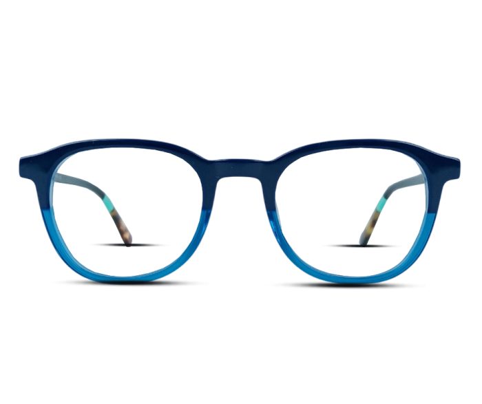 Model A2331 C6 – Dual-Tone Blue Gradient Eyeglass Frame - Image 3
