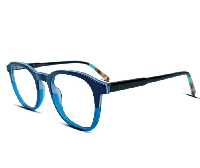 Model A2331 C6 – Dual-Tone Blue Gradient Eyeglass Frame - Image 1