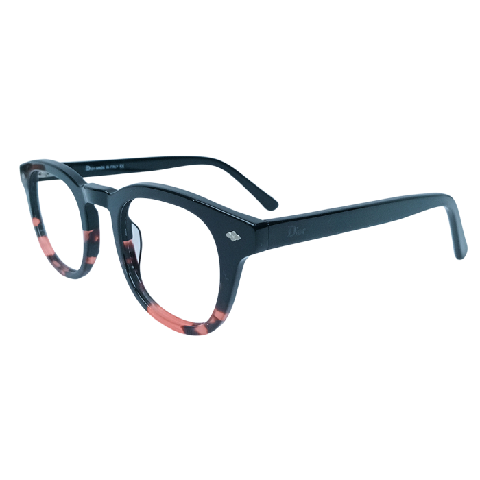 Black-Pink Designer Round Frame - Image 1