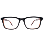 Premium Black-Orange Acetate Frame - Image 3