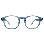 Grey Transparent Round Acetate Frame - Image 2