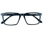 POLICE Style Classic Black Acetate Eyeglass Frame - Image 2
