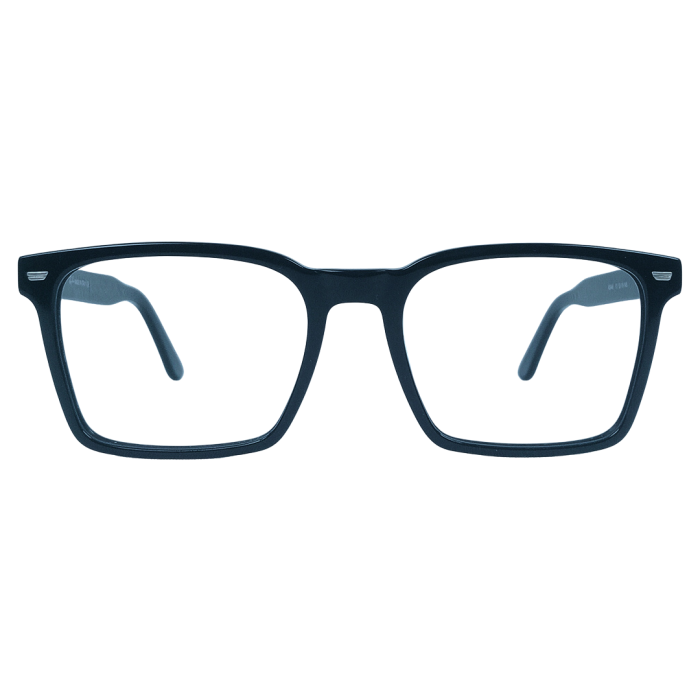 Eyeglass Frame – Model A2446 C1 – Deep Gloss Black - Image 3