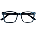 Eyeglass Frame – Model A2446 C1 – Deep Gloss Black - Image 2