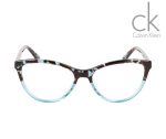 Calvin Klein CK21519 454 Glasses – Multi-Colored Havana with Blue Accents - Image 8