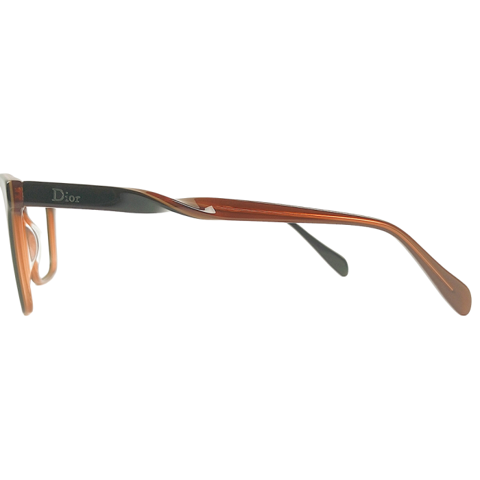 Eyeglass Frame – Classic Black with Amber Interior – A2489 - Image 4