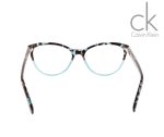 Calvin Klein CK21519 454 Glasses – Multi-Colored Havana with Blue Accents - Image 4