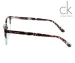 Calvin Klein CK21519 454 Glasses – Multi-Colored Havana with Blue Accents - Image 2