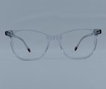 Kids Transparent Eyeglass Frame with Red Tips - Image 3