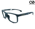 9377 Rectangular Eyeglass Frame – Matte Black