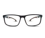 Rectangular Eyeglass Frame – Chocolate Brown - Image 3