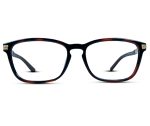 Danmac Eyeglass Frame – Model 371012 – Dora Kata Black Havana with Gold Temples - Image 4