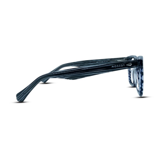 Eyeglass Frame – Model 889 C4 – Premium Black Square Design - Image 3