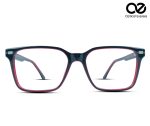 Premier Red-Black Eyeglass Frame – Model 807 C8 - Image 3