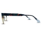 Y2401 Glasses – Black Gradient with Tortoiseshell Arms - Image 3
