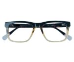 Y2401 Glasses – Black Gradient with Tortoiseshell Arms - Image 2