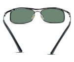 Gunmetal Sporty Sunglasses – Model RB3339 - Image 5