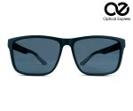 Sunwear Sleek Matte Black Sunglasses – Urban Edition - Image 2