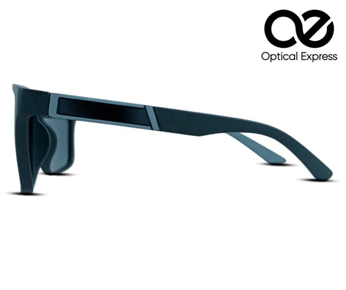 Sunwear Sleek Matte Black Sunglasses – Urban Edition - Image 3