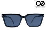 Sunwear Premium Glossy Black Sunglasses – Silver Accent Edition - Image 2