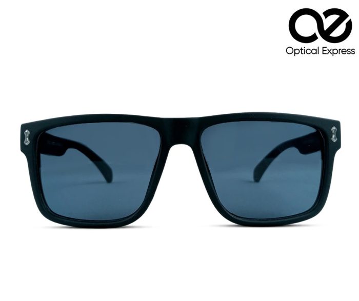 Sunwear Classic Matte Black Sunglasses – Polarized Edition - Image 2