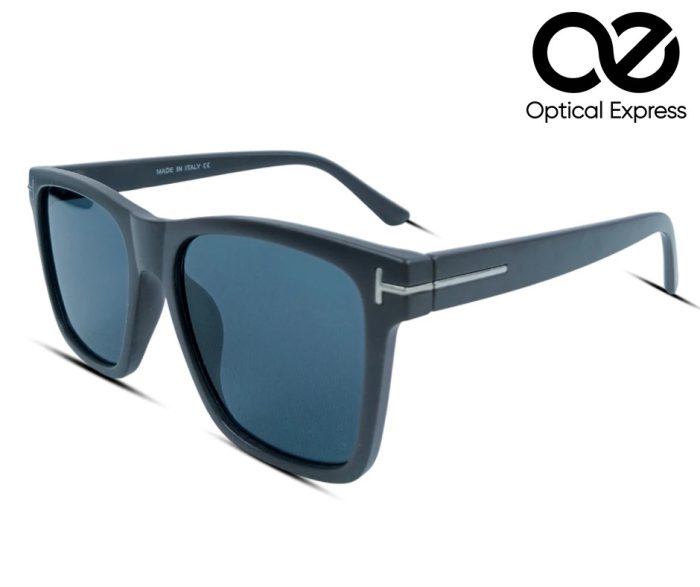 Matte Black UV400 Sunglasses – Model FT395K - Image 4