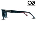 Sunwear Glossy Black Sunglasses – Red Accent Edition - Image 3