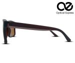 Sunwear Matte Brown Sunglasses – Brown Tint Edition - Image 3