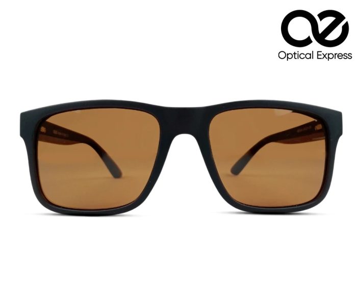 Sunwear Matte Brown Sunglasses – Brown Tint Edition - Image 1
