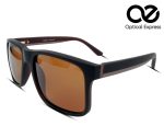 Sunwear Matte Brown Sunglasses – Brown Tint Edition - Image 2