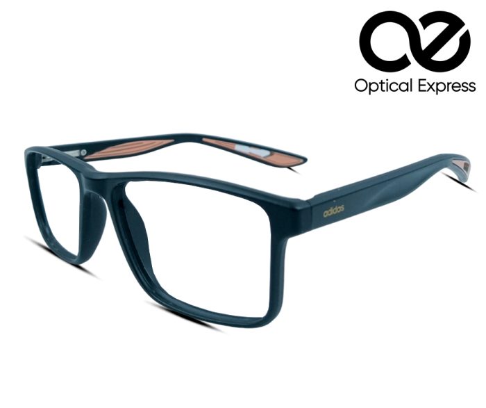 Dual-Tone Regular Eyeglass Frame – Model: YW9002 (Black & Peach) - Image 2