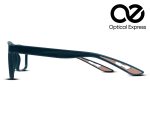 Dual-Tone Regular Eyeglass Frame – Model: YW9002 (Black & Peach) - Image 4