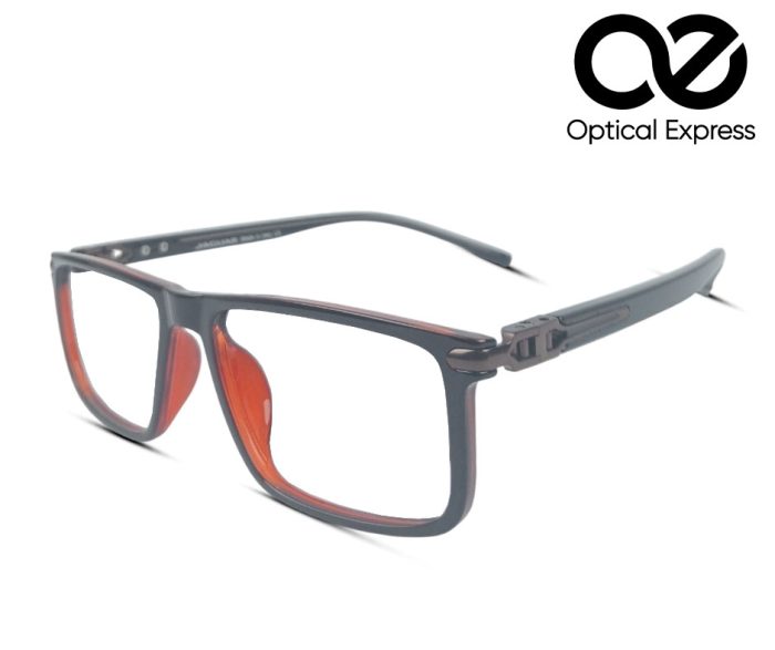Black-Red JA36029 C5 Eyeglasses - Image 1