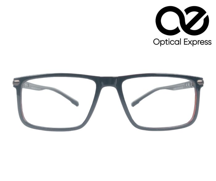 Black-Red JA36029 C5 Eyeglasses - Image 2