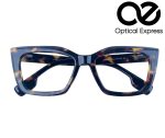 Burberry Inspired Eyeglass Frame – Model: GP23212 (Tortoise Shell) - Image 3