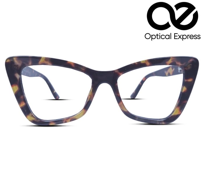 Dior Inspired Eyeglass Frame – Model: GP23107 (Tortoise Shell) - Image 1