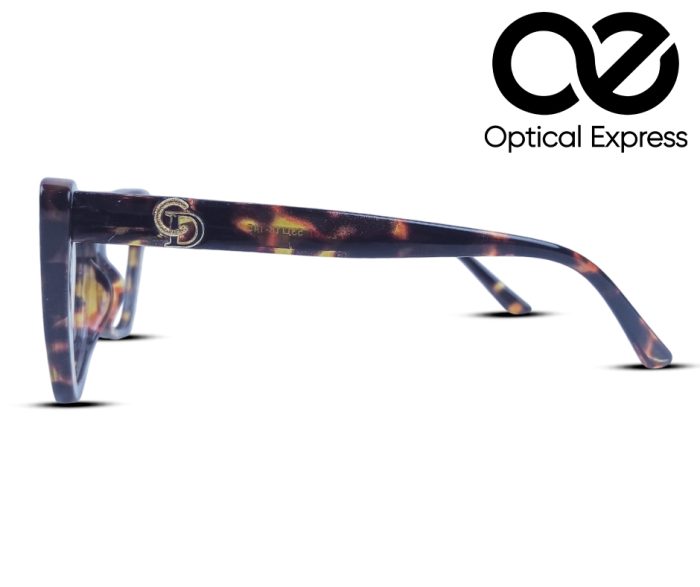Dior Inspired Eyeglass Frame – Model: GP23107 (Tortoise Shell) - Image 4