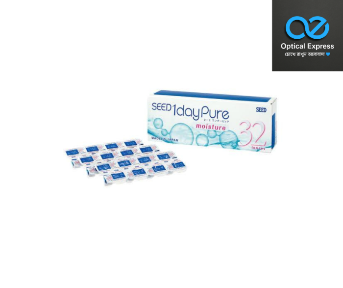 SEED 1dayPure Moisture Daily  – 32 Pack (Made in Japan) - Image 2