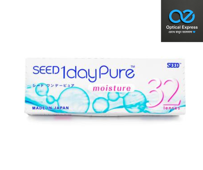 SEED 1dayPure Moisture Daily  – 32 Pack (Made in Japan) - Image 1