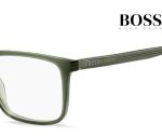 BOSS 1571 1ED Eyeglasses – Olive Green Acetate Frame - Image 4