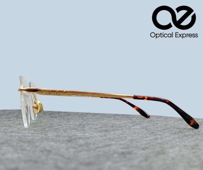 Cartier Titanium Rimless Eyeglasses – Model: 91107 - Image 3