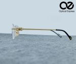 Cartier Rimless Titanium Eyeglasses – Model: 2608145 - Image 3
